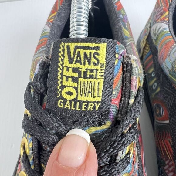 Vans Zio Ziegler Off The Wall Gallery Shoes Men 6.5 Women 8 Rare Multicolor NEW - Picture 5 of 12